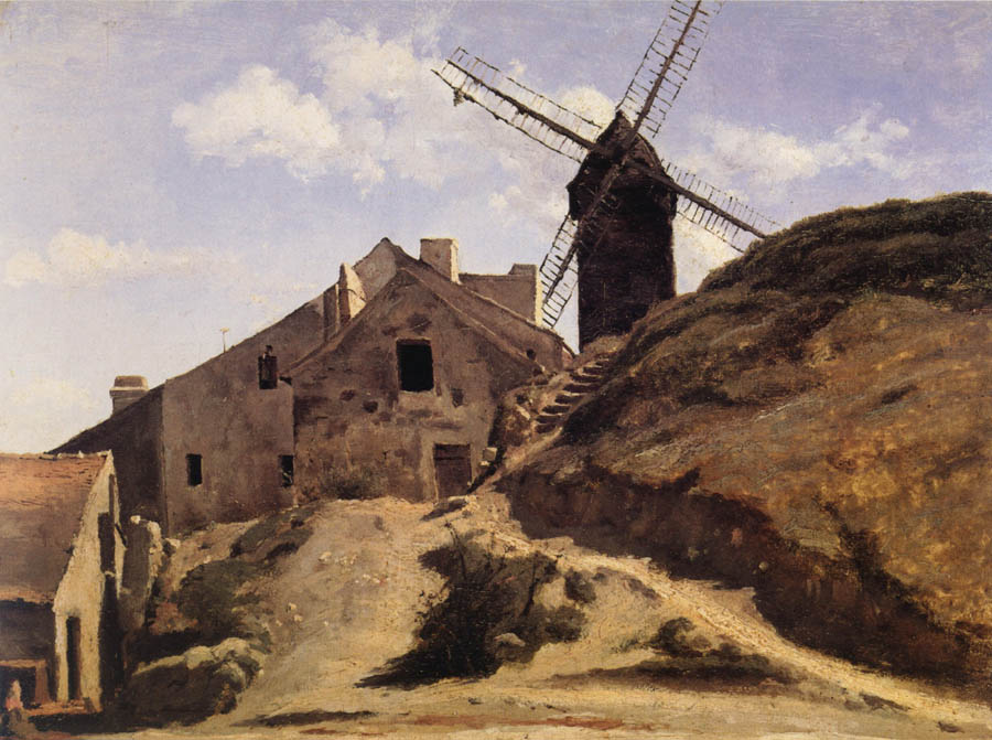 The Moulin of the Calette in Montmartre